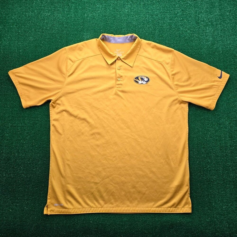 Nike Yellow Sporty Polo Shirt